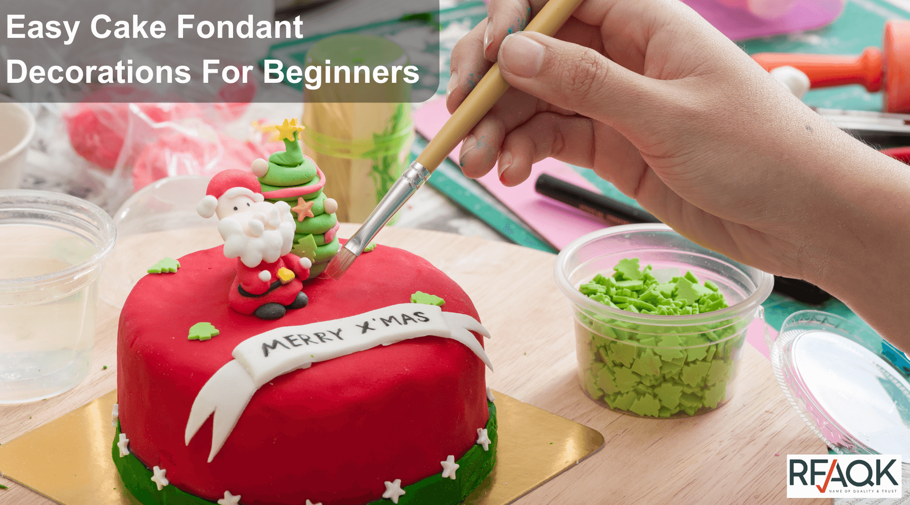Fondant cake discount decorating for beginners