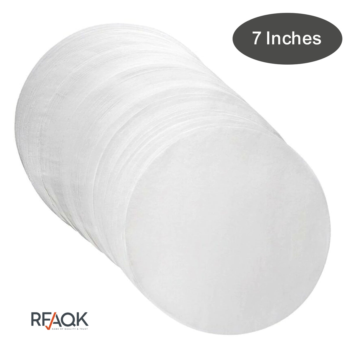 100 Pcs Parchment Papers (7 Inches) - RFAQK Baking Accessories