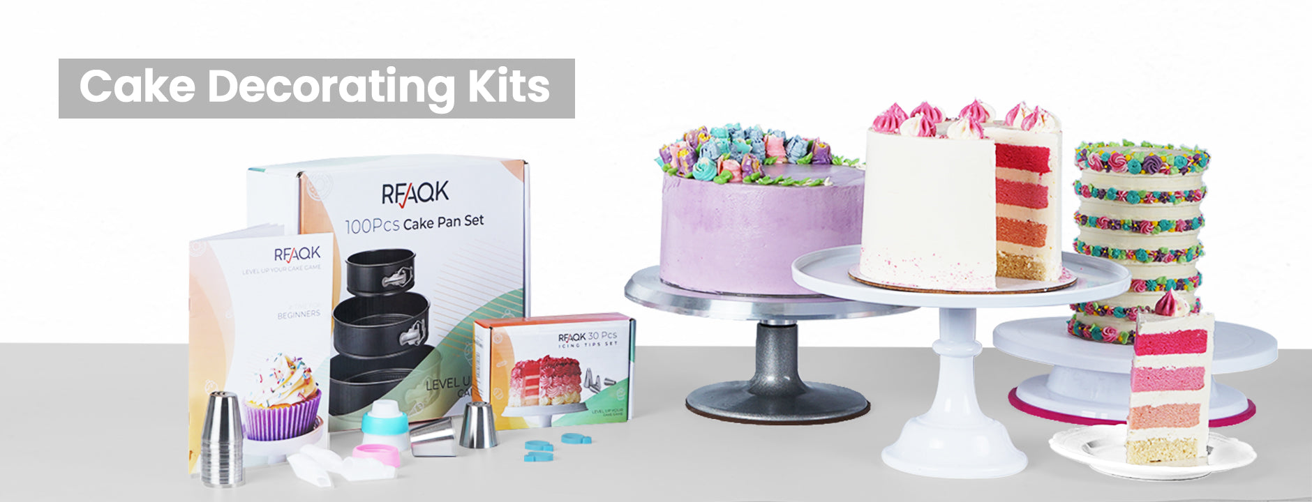  RFAQK Cake Decorating Kit 
