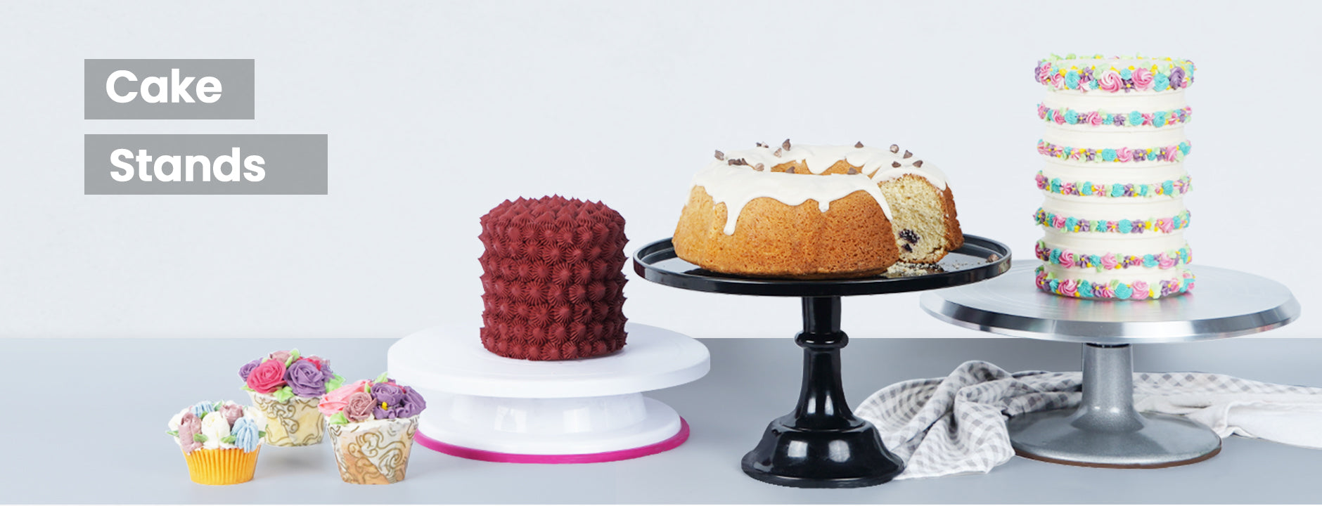 cake stand with dome - RFAQK