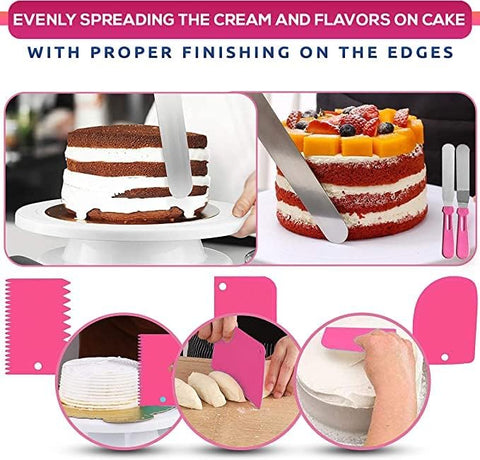 35 pcs Pink Cake Decorating Kit