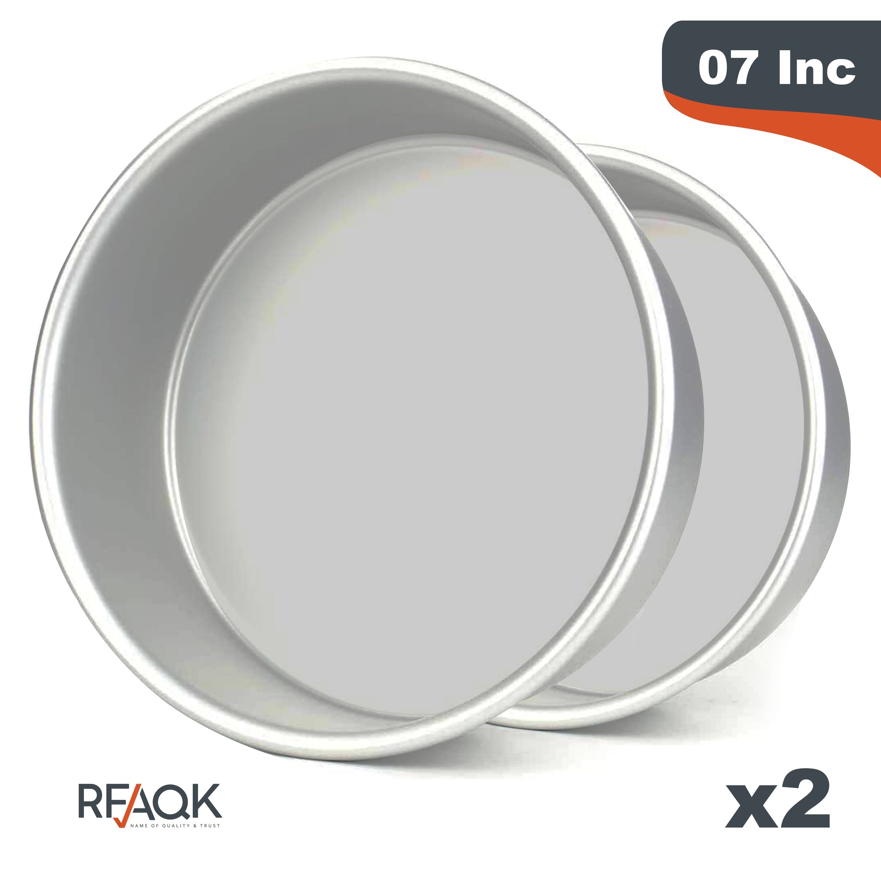 Aluminium Round cake Pans (7 Inches) - RFAQK
