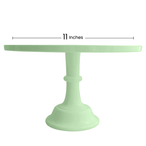 Melamin Cake Stands Mint Green (11 inches) -RFAQK