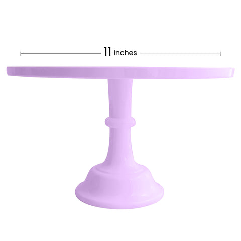Melamin Wedding Cake Stands Purple (11 inches) -RFAQK