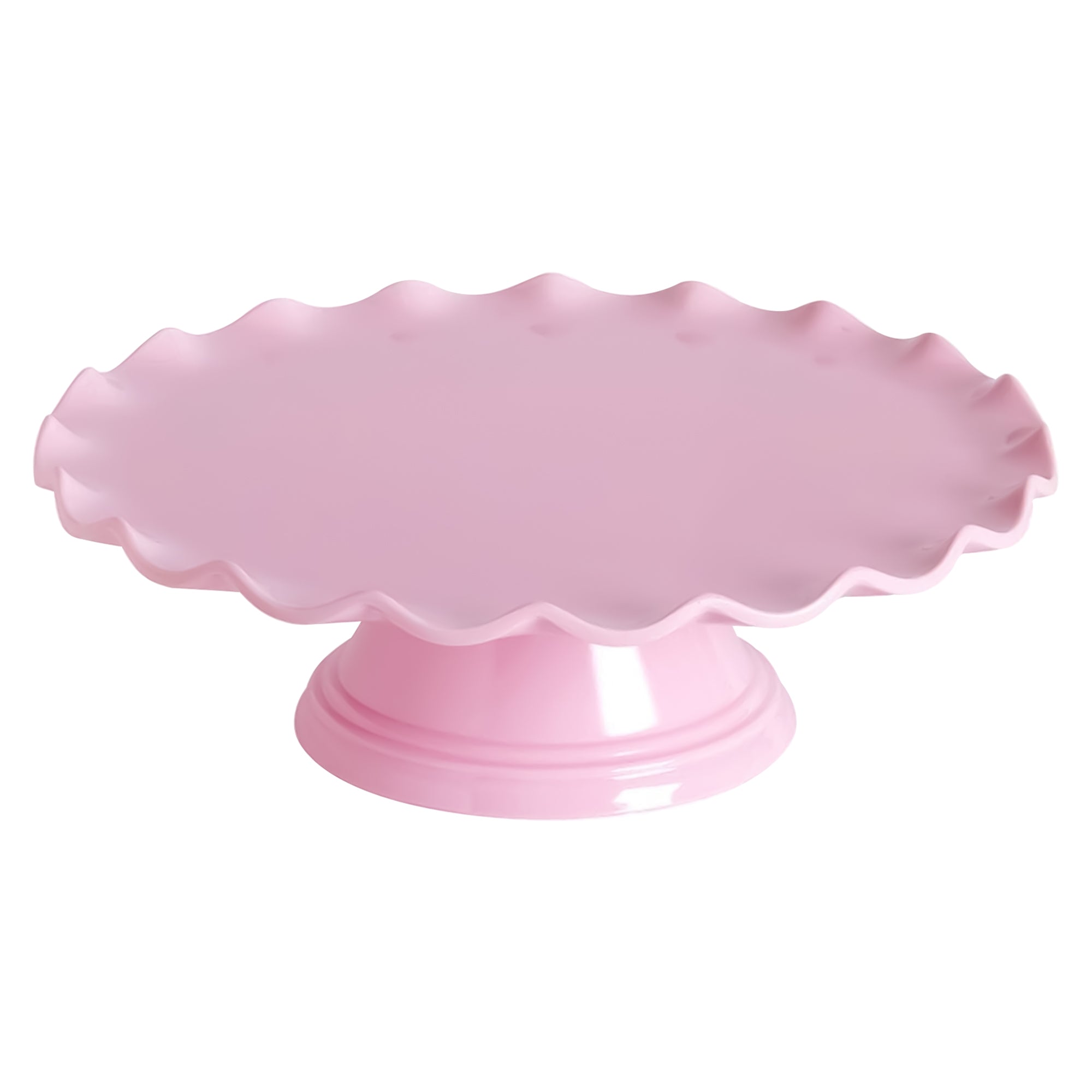 Melamine Wave wedding Cake Stand Pink (13 inches) -RFAQK 