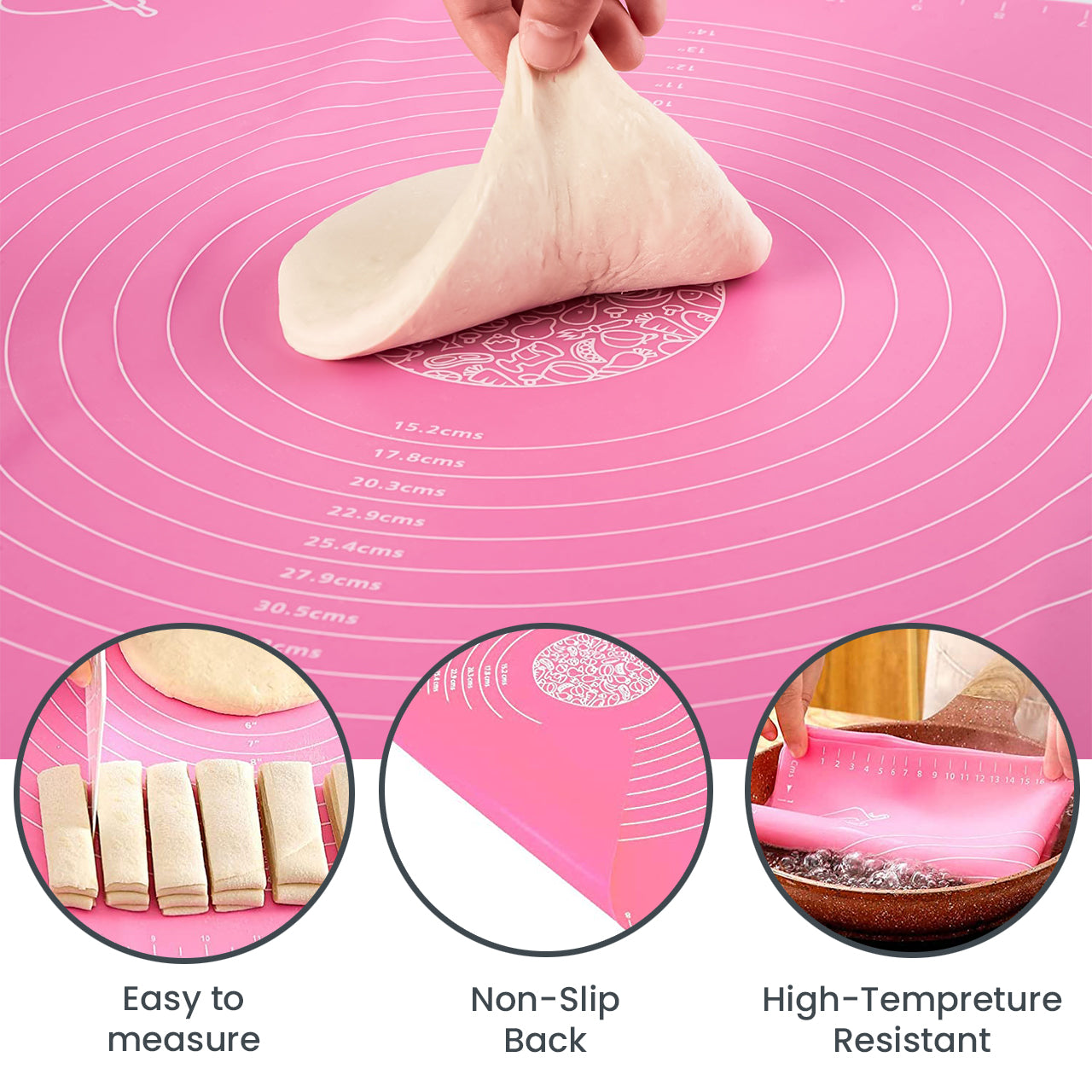 Silicon Mat Pink - accessories cake - RFAQK