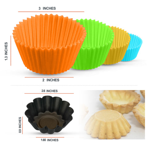 Size of Silicon Liners - RFAQK Baking Tools